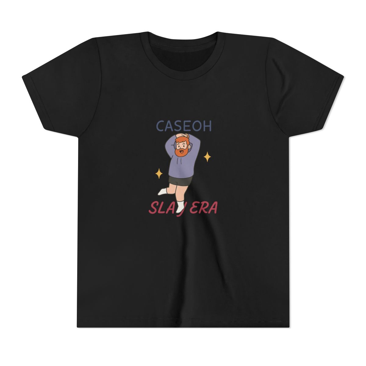 Caseoh Slay Era Bold Gamer Kids T-Shirt