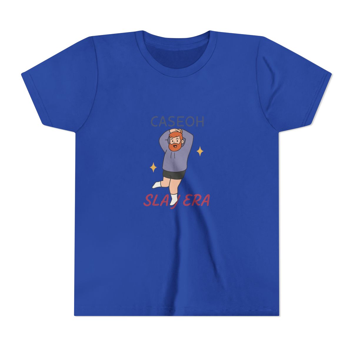 Caseoh Slay Era Bold Gamer Kids T-Shirt - alternate angle 5, merchandise