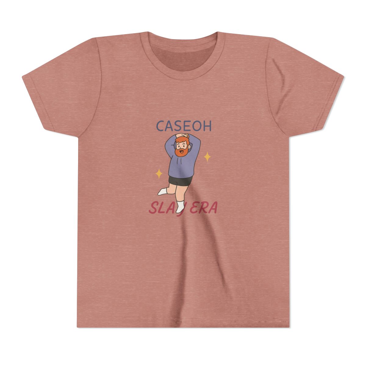 Caseoh Slay Era Bold Gamer Kids T-Shirt - alternate angle 3, merchandise