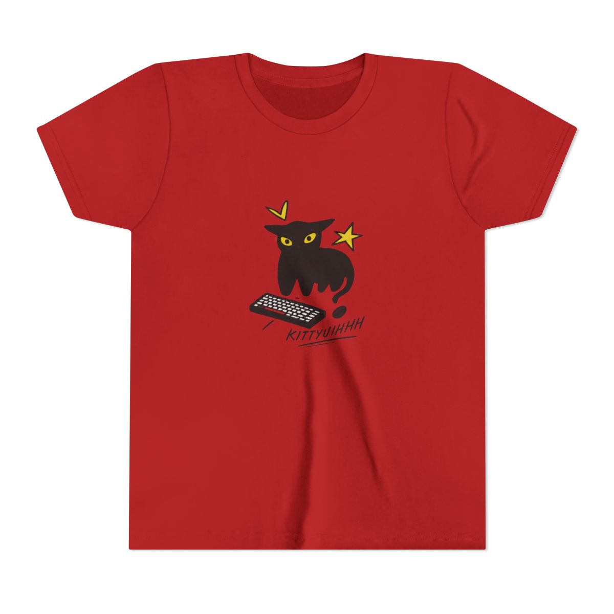 CaseOh VRChat Chaos Bold Graphic Kids T-Shirt - alternate angle 5, merchandise
