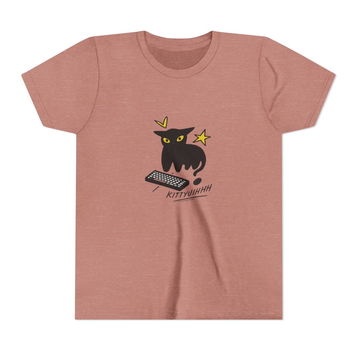 CaseOh VRChat Chaos Bold Graphic Kids T-Shirt - alternate angle 2, merchandise