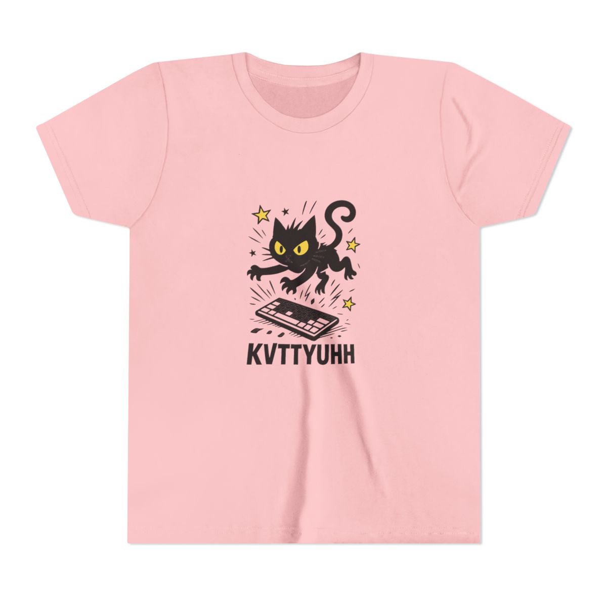 Caseoh Wearing Kittyuhhh Funny Gaming Kids T-Shirt