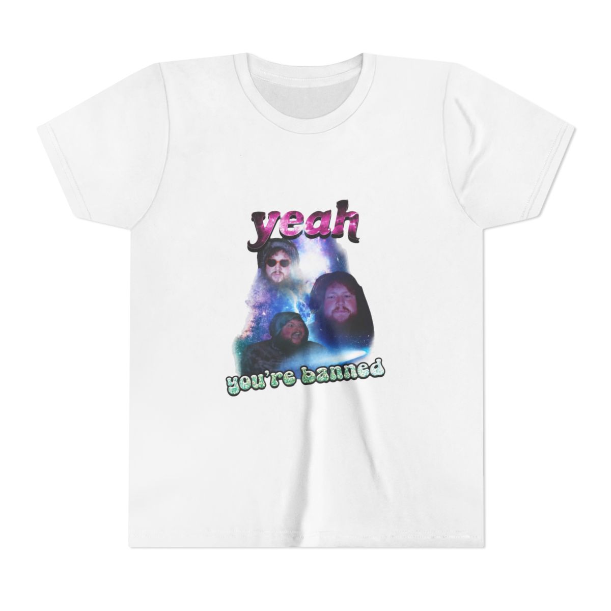 Caseoh Yeah, You're BANNED! Iconic Quote Kids T Shirt