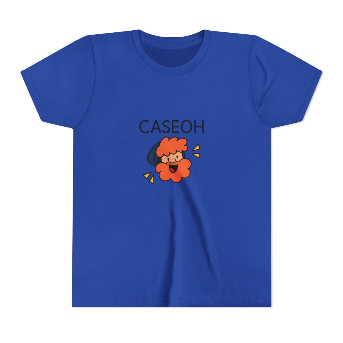 Funny CaseOh Big Head Meme Graphic Kids T-Shirt - alternate angle 5, merchandise