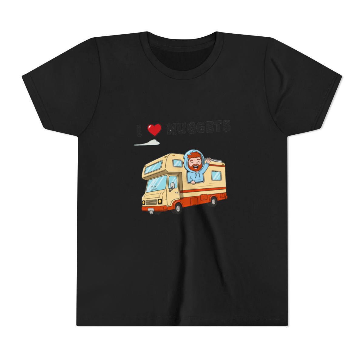 I Love Nuggets Kids T Shirt: Goober RV Adventure Gamer Shirt &
